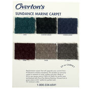 Overton's Sundance 20-oz. Carpet Sample Swatch Card