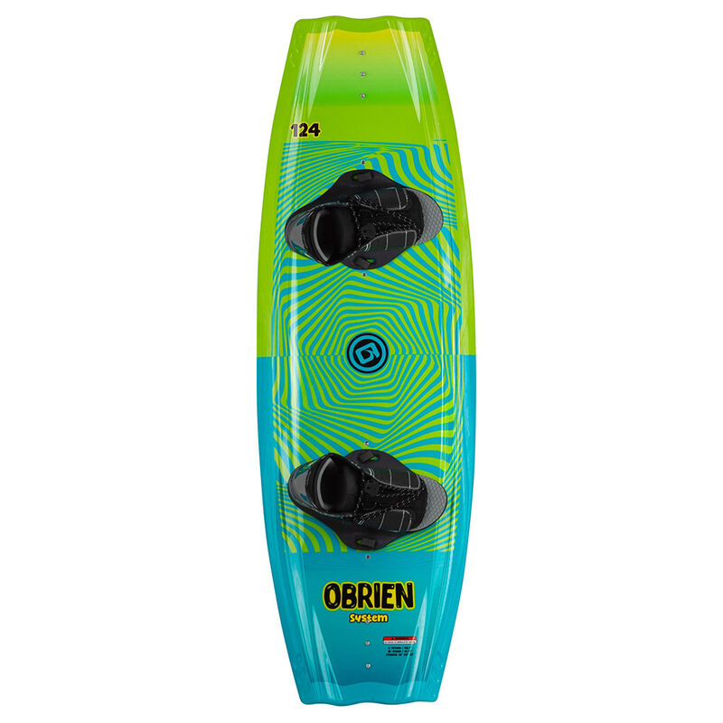 O'Brien Junior System 119 Wakeboard with Clutch Bindings size 2-5 image number 2