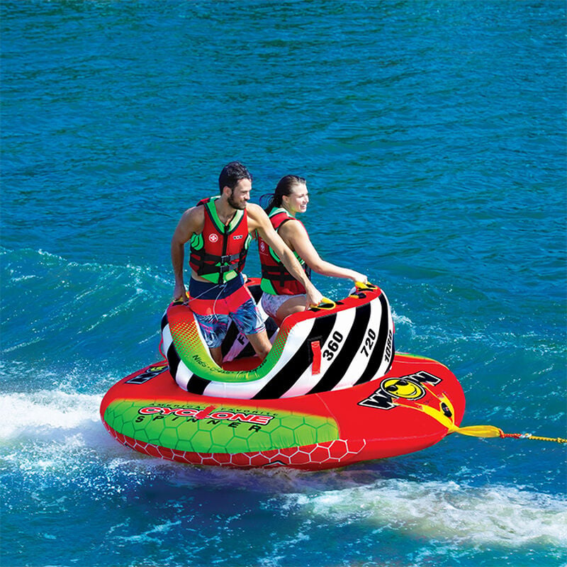 WOW Cyclone Spinner 2-Person Towable Tube image number 3