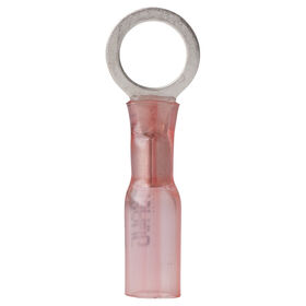 Ancor Heat Shrink Ring Terminals, 22-18 AWG, 5/16" Screw, 25-Pk.