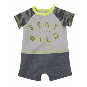 Mud Pie Boys' Camo One Piece