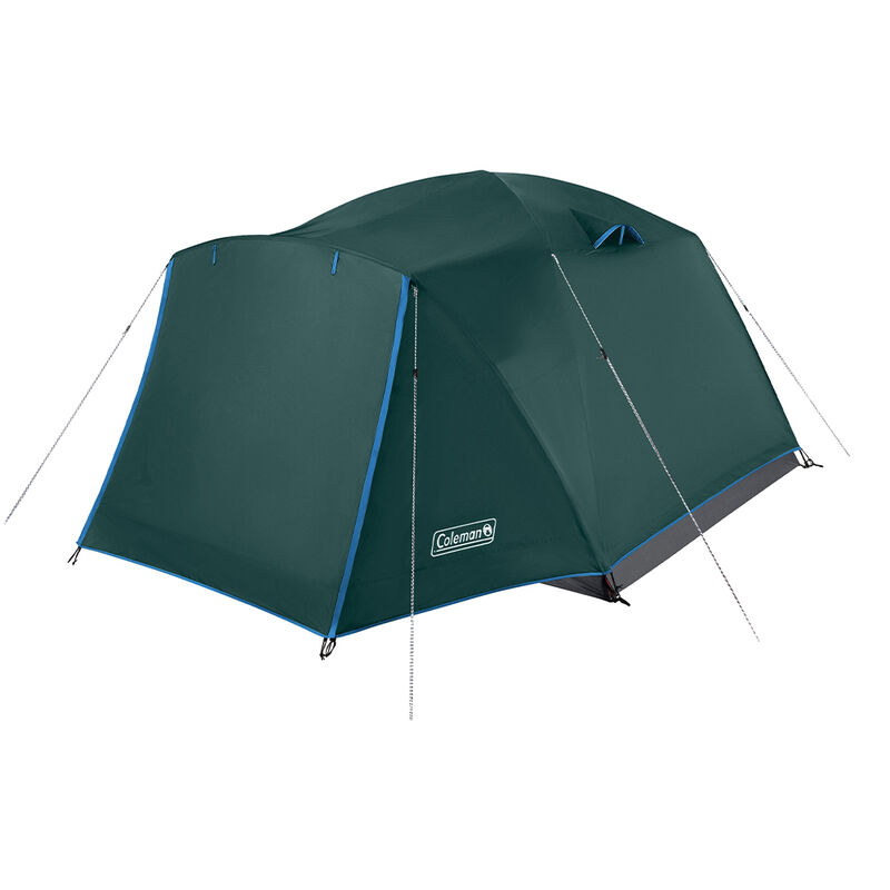 Coleman Skydome 6-Person Camping Tent with Full-Fly Vestibule, Evergreen image number 2