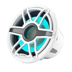 JL Audio M7 12" Marine Subwoofer w/ Gloss White Sport Grille Transflective LED Lighting