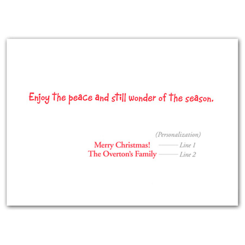 Personalized Holiday Dock Christmas Cards image number 2