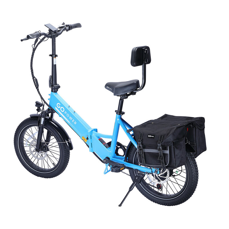 GOPowerBike GOCRUISER V2 FOLDING ELECTRIC BIKE, Blue image number 3