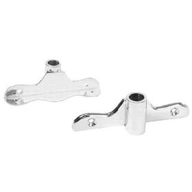 Oar Lock Socket - Edge Mount, bronze