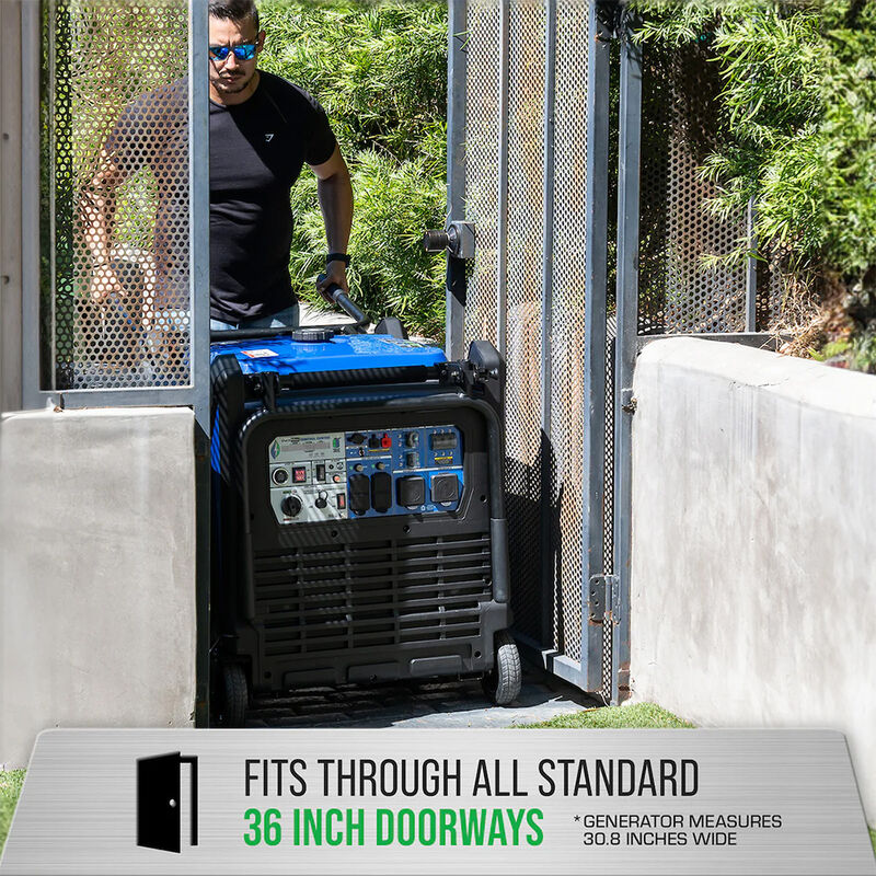 DuroMax 16,000-Watt Dual-Fuel Portable Inverter Generator with CO Alert image number 14