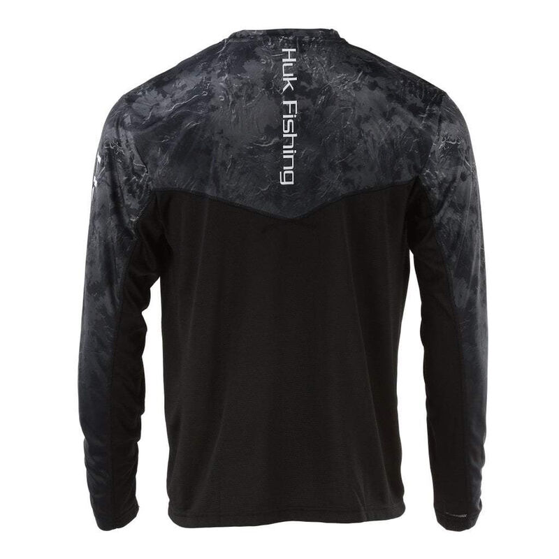 HUK Men’s Icon X Camo Fade Long-Sleeve Shirt image number 4