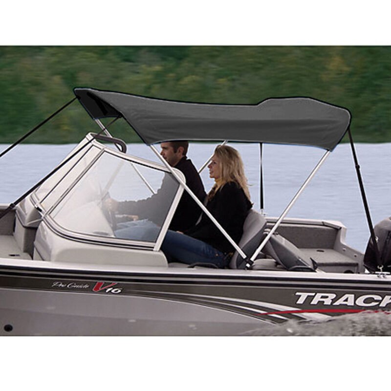 Shademate Polyester Stainless 2-Bow Bimini Top 5'6''L x 42''H 47''-53'' Wide image number 5