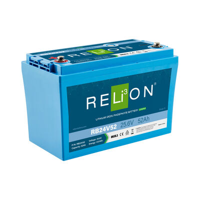RELiON RB24V52 24V 52Ah Deep Cycle Lithium Battery, Group 31