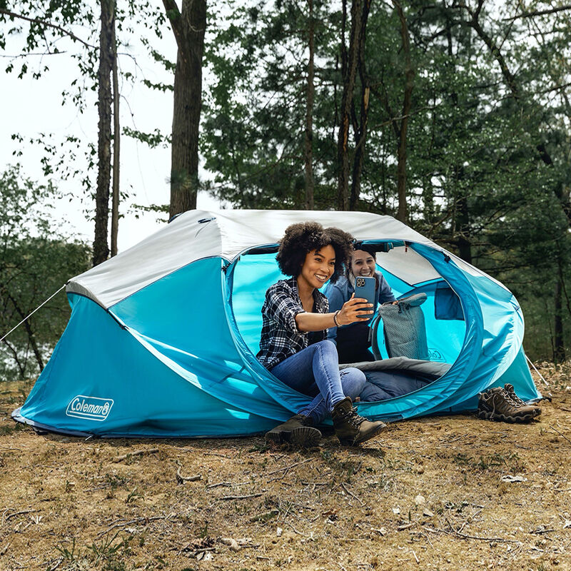 Coleman 4-Person Pop-Up Tent image number 6