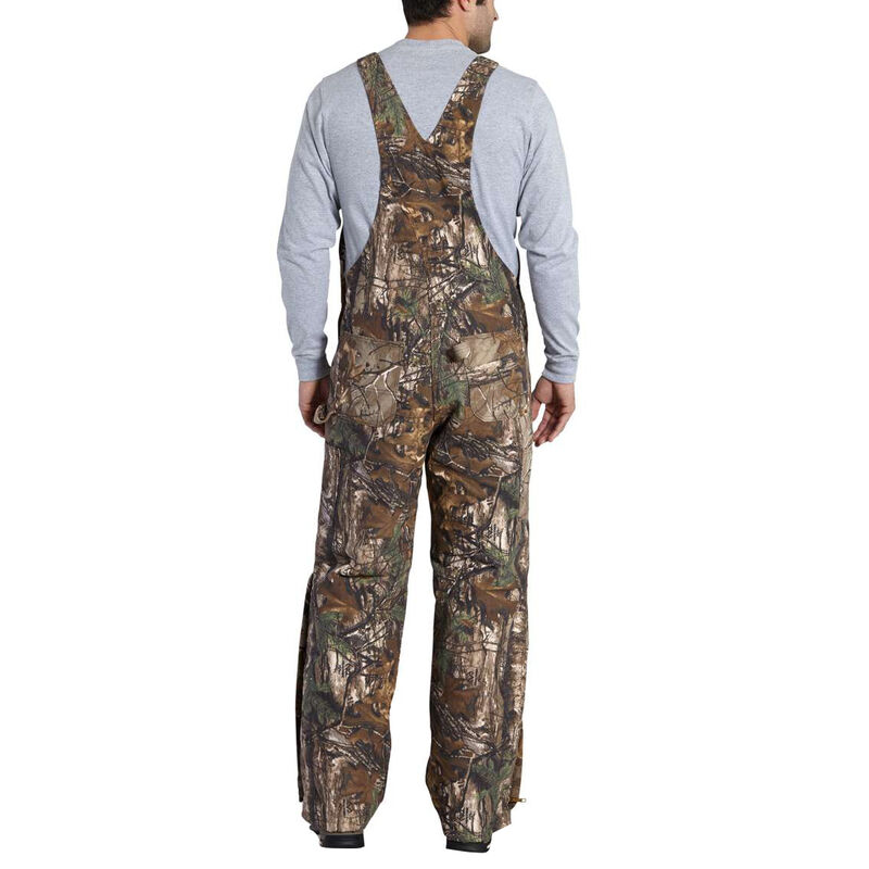Carhartt Men's Quilted Lined Bib Overalls image number 2