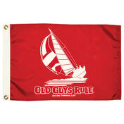 Old Guys Rule Flag, Sailing Thru Life