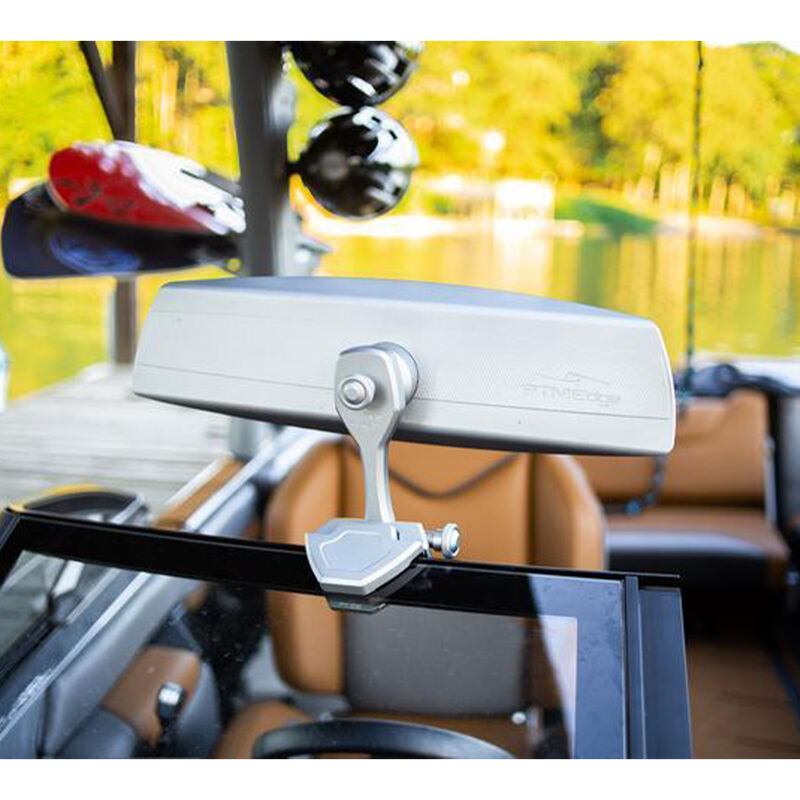 PTM Watersports ZXR-300 Pivoting Mirror Bracket, Fits TaylorMade Windshields, Midnight Black image number 3