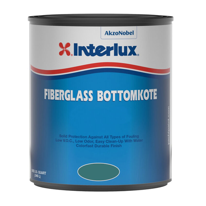 Interlux Fiberglass Bottomkote Aqua, Gallon image number 3