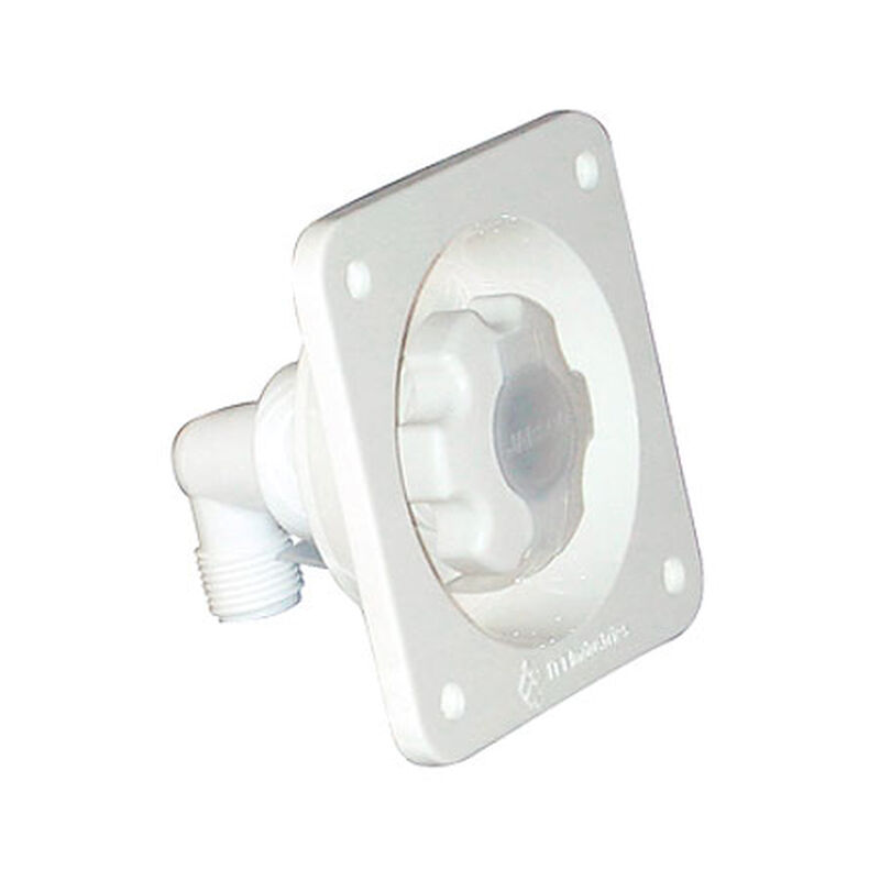 Jabsco Flush-Type Water Pressure Regulator, White image number 1