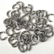 Clinching Rings Small 50 Rings fit 3/16" to 5/16" cord