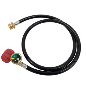 FIREDISC 4 ft. Conversion LP Adapter Hose with Gauginator