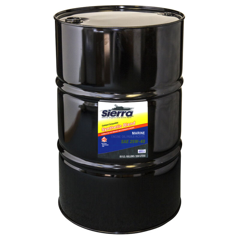 Sierra 25W-40 Oil For Mercruiser Engine, Sierra Part #18-9440-7P image number 1