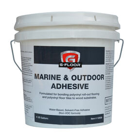 G-Floor Marine and Outdoor Adhesive, 4 Gallons
