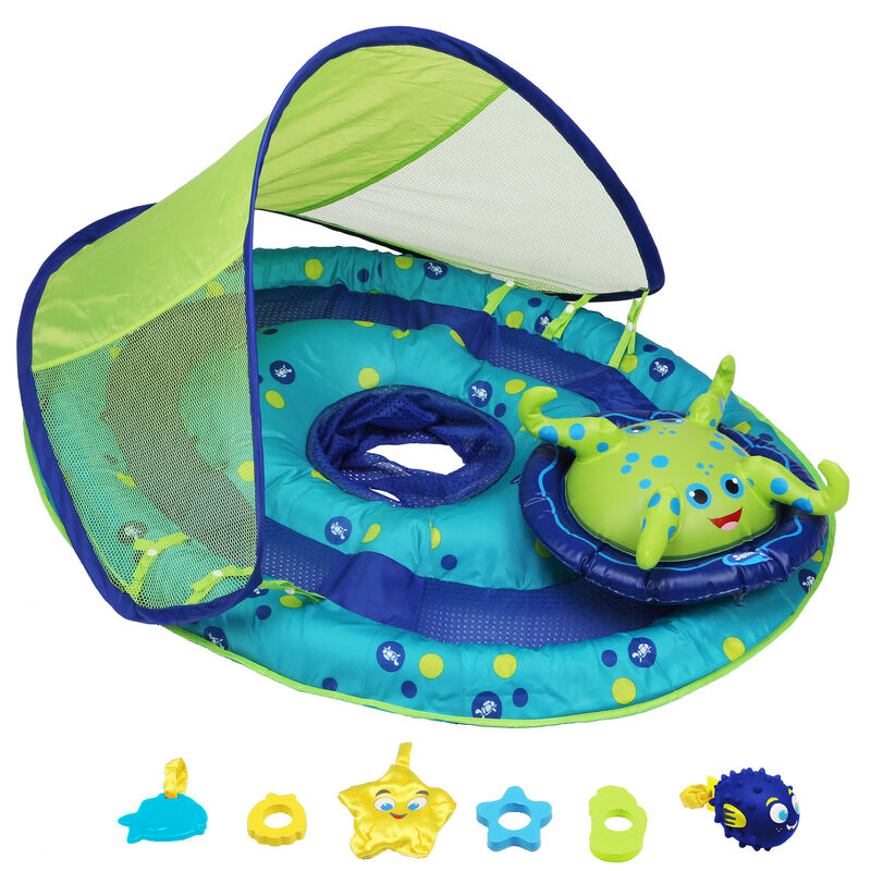 Baby Spring Float Activity Center With Canopy image number 2
