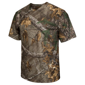 Realtree Men's Poly Short-Sleeve Tee