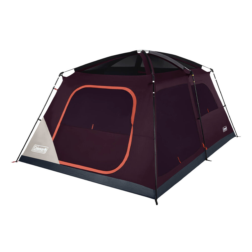 Coleman Skylodge 10-Person Camping Tent, Blackberry