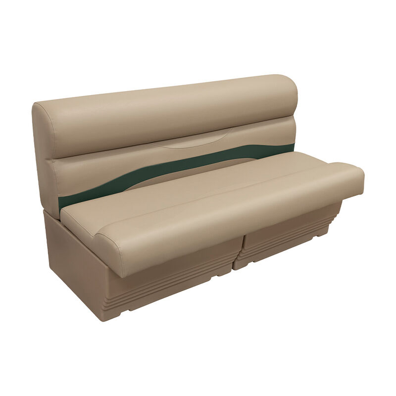 Toonmate Premium Pontoon 55" Wide Lounge Seat w/Mocha Base image number 1