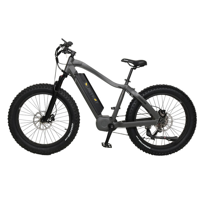 QuietKat Predator 750-Watt Electric Mountain Bike 17", Charcoal image number 1
