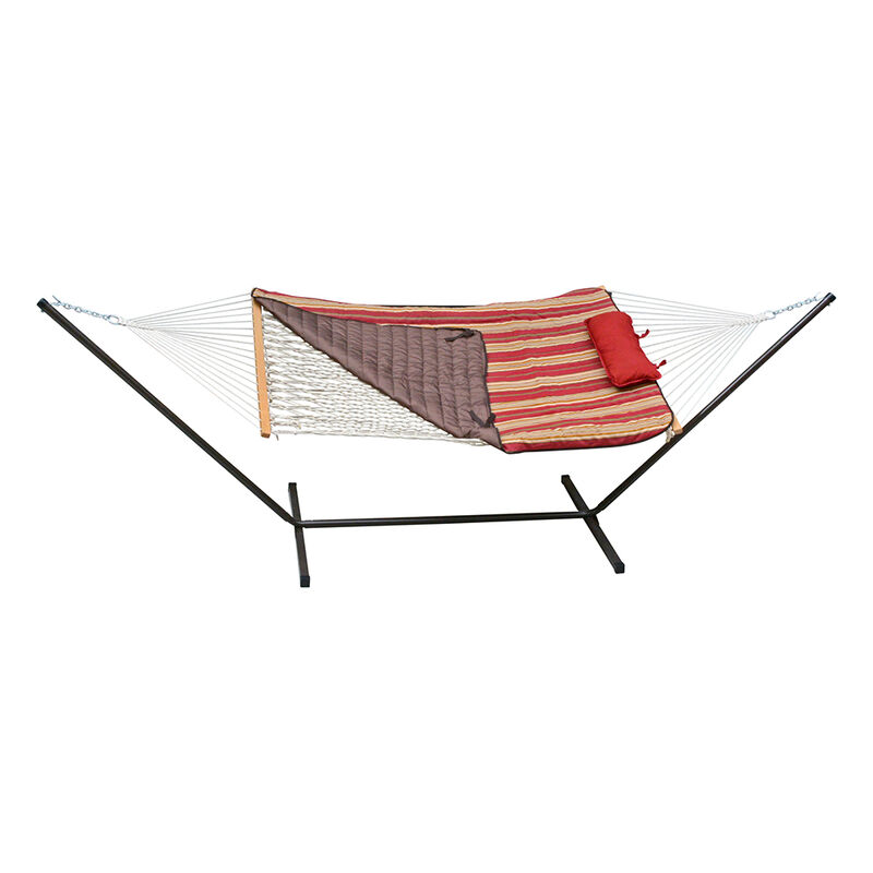 Algoma Rope Hammock, Stand, Pad, and Pillow Combination image number 21