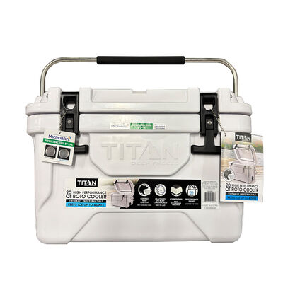 Titan 20QT Deep Freeze Roto Cooler &ndash; Ultra-Durable Ice Chest