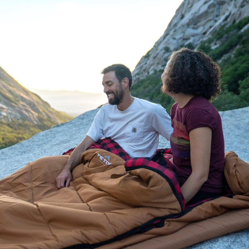 TETON Sports Bridger 20&deg;F Canvas Mammoth Double Sleeping Bag image number 7