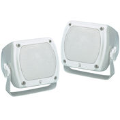 Poly-Planar MA840 Sub-Compact 3" Dual Cone Box Speakers, Pair