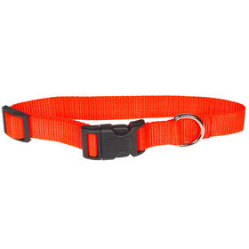 Scott Pet Adjustable Nylon Dog Collar, Medium