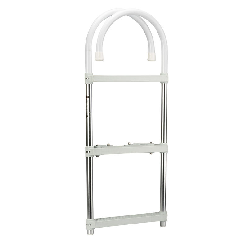 Whitecap Aluminum 3-Step Gunwale Ladder with 11" Hooks image number 2