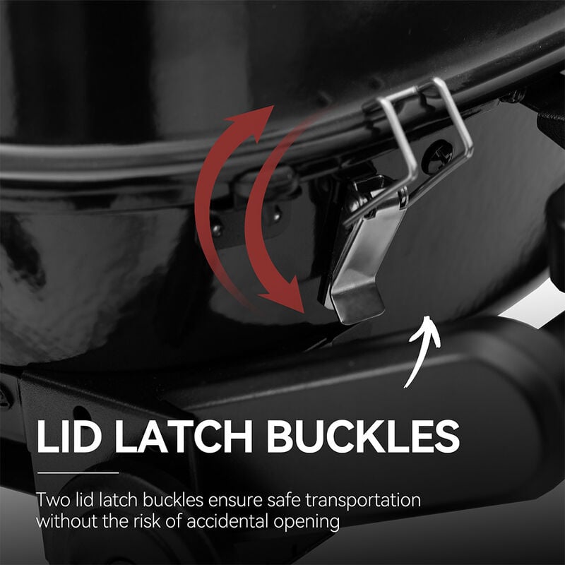 Royal Gourmet 2-Burner Portable Gas Grill image number 17