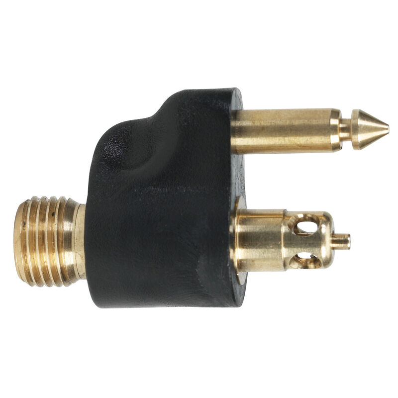 Quick Connector Fuel Fittings - Yamaha - Male fitting with 1/4" NPT male, brass image number 1