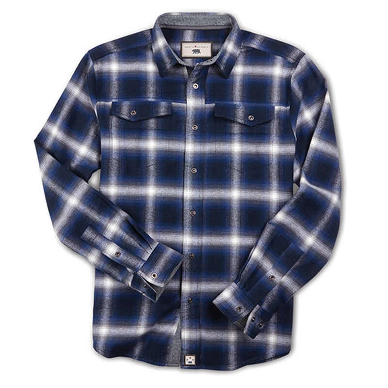 Dakota Grizzly Men's Riley Cotton Ombre Flannel Shirt image number 1