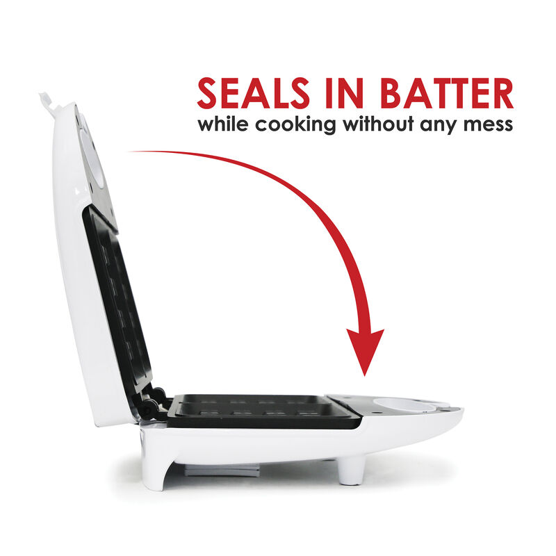 Elite Cuisine Belgian Waffle Maker  image number 5