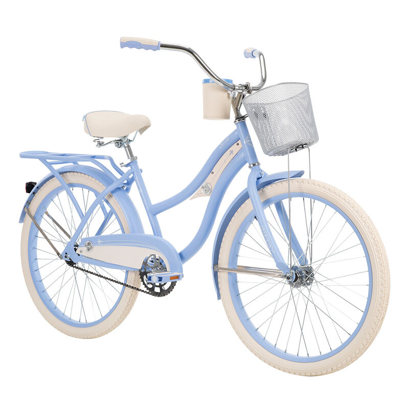 Huffy Women's Deluxe 24" Cruiser Bike, Periwinkle image number 1