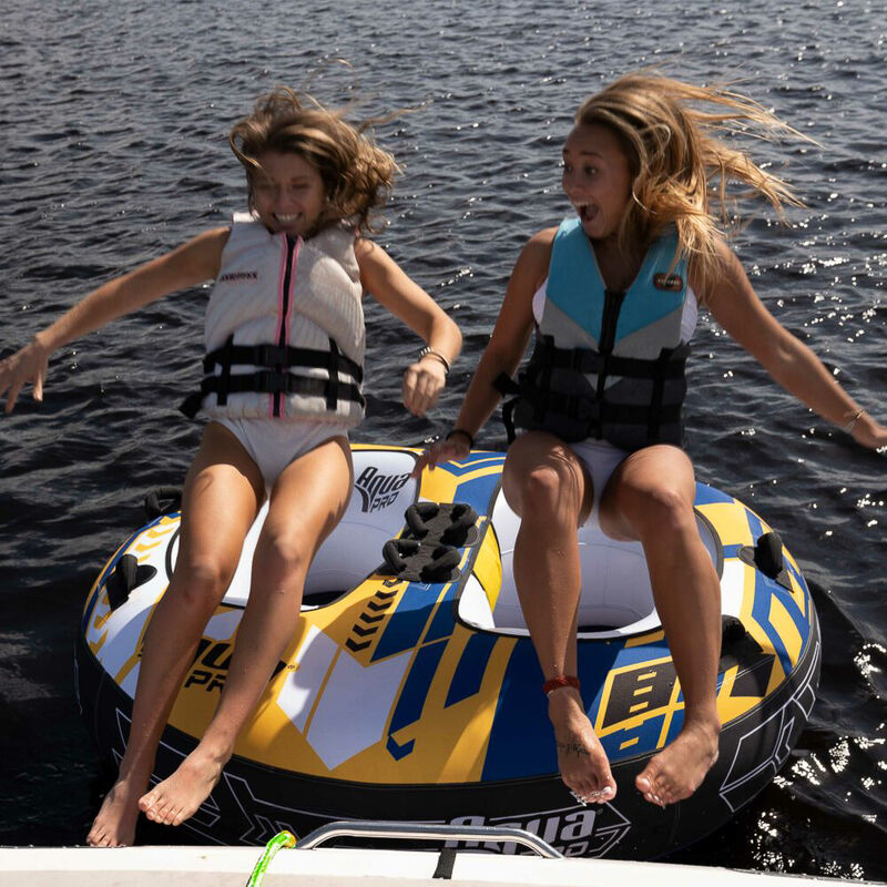 Aqua Pro 2-Rider Sit-In Towable Tube image number 6
