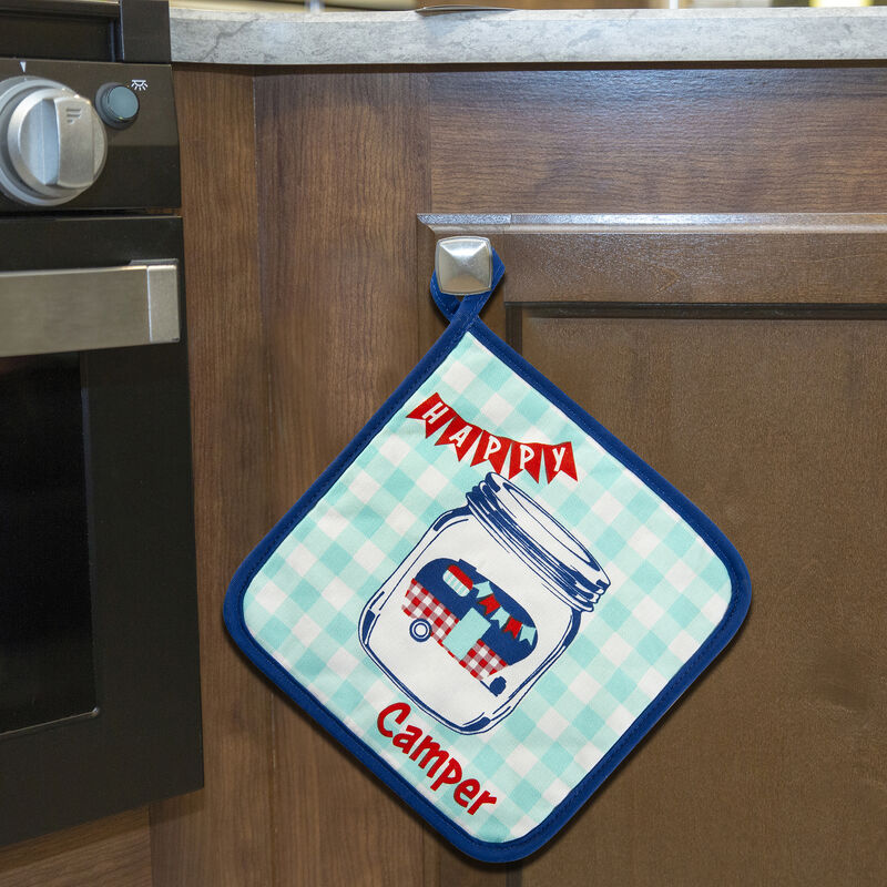 3-Piece Happy Camper Mason Jar Design Kitchen Set image number 7