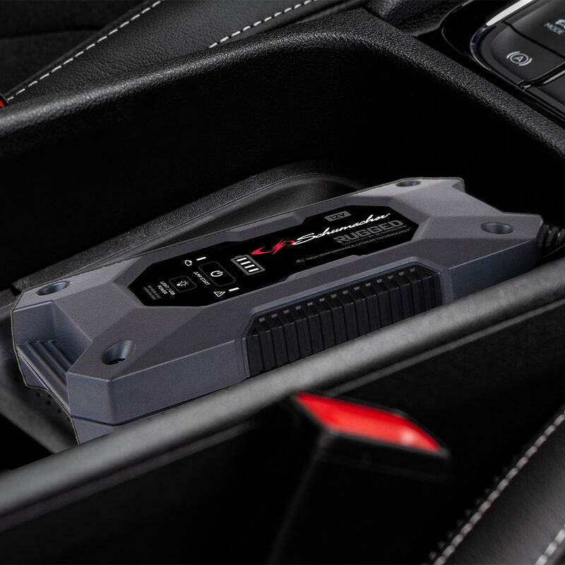 Schumacher SL1612 Rugged Lithium Portable Power Pack and 2000A 12V Jump Starter image number 7