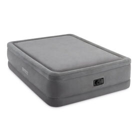 Intex Dura-Beam Foam-Top Airbed, Built-In Pump, Queen