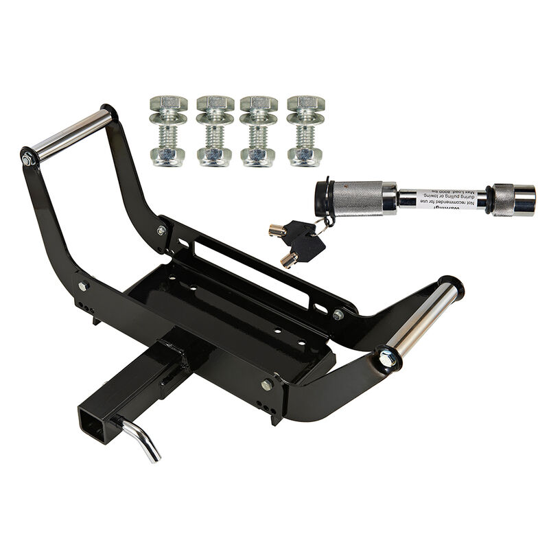 Off Terrain Quick Winch Holder with Lock, 10" x 4.5" image number 2
