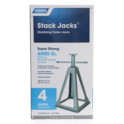 Aluminum Stack Jacks, Set of 4