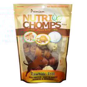 Scott Pet Nutri Chomps Assorted Twin Tube Knots, 9 ct
