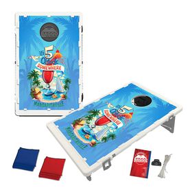 Baggo Margaritaville It&rsquo;s 5 O&rsquo;Clock Somewhere 2x3 Cornhole Game