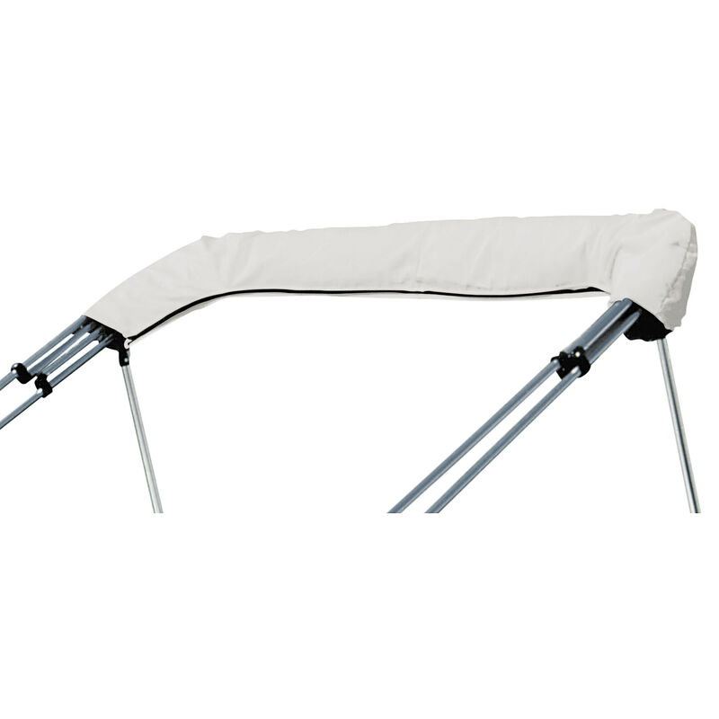 Shademate White Vinyl Stainless 3-Bow Bimini Top 6'L x 36''H 67''-72'' Wide image number 4