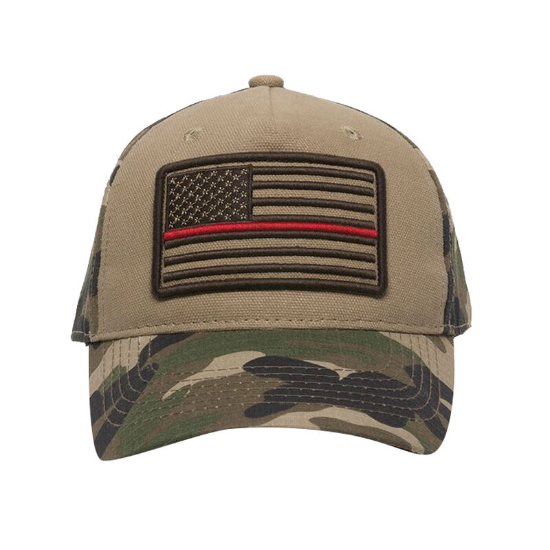 Outdoor Cap Men&rsquo;s Americana Thin Line Flag Logo Camo Cap image number 4